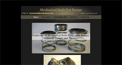 Desktop Screenshot of mechanicalsealsforpumps.com